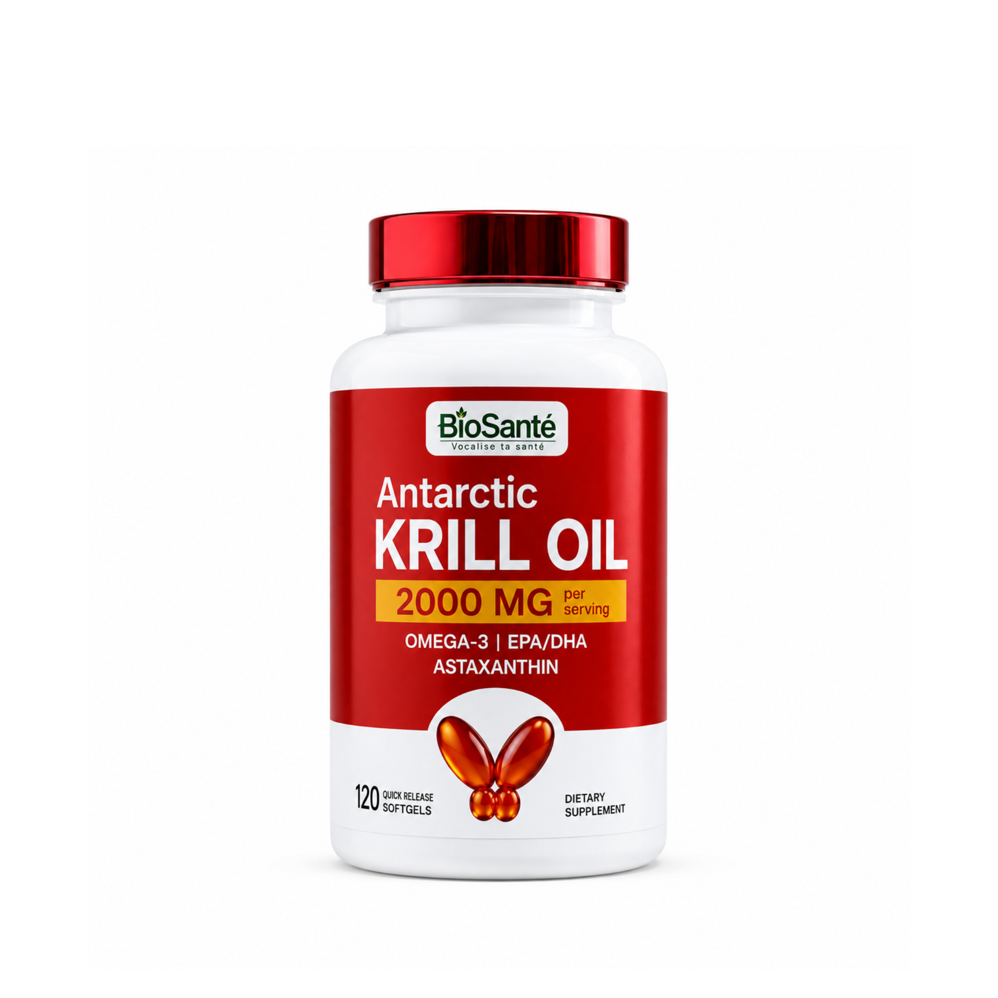 BioSanté Antarctic Krill Oil 2000MG