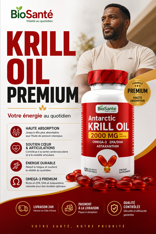 BioSanté Antarctic Krill Oil 2000MG